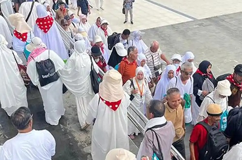 1.720 jemaah calon haji Riau sudah di Madinah.(ilustrasi/int)