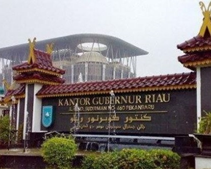 ilustrasi kantor Gubernur Riau.