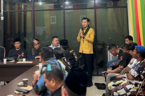 Ketua HMI Badko Sumbagtera, Gopinda Aditya.(foto: barkah)