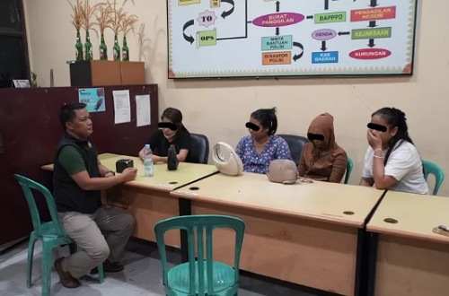 Razia pekat Satpol PP Kuansing.(foto: int)