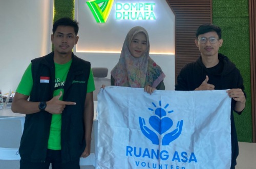 Ruang Asa Project melakukan silaturahmi dan diskusi bersama Dompet Dhuafa Volunteer Riau dalam rangka penjajakan kolaborasi program Ramadan 1447 H di Pekanbaru.(foto: istimewa)