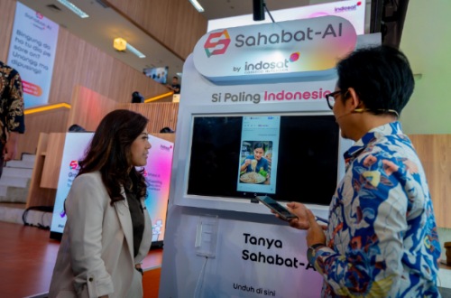 Komdigi sambut kehadiran Sahabat-AI dari Indosat.(foto: istimewa)