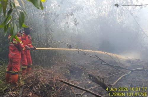 Ilustrasi tujuh hotspot terpantau di Riau (foto/int)