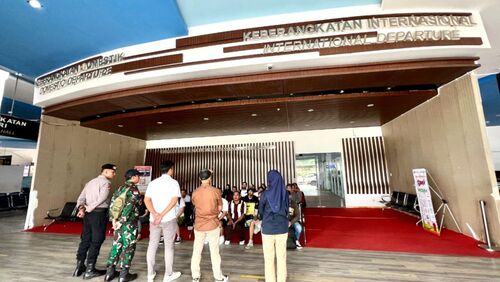 Sebanyak 24 Pekerja Migran Indonesia (PMI) bermasalah yang dideportasi dari Malaysia. (Foto: Media Center Riau)