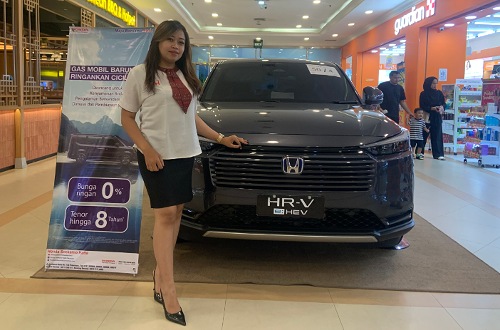 Sales Honda Soekarno Hatta Pekanbaru, Vhia.(foto: meri/halloriau.com)