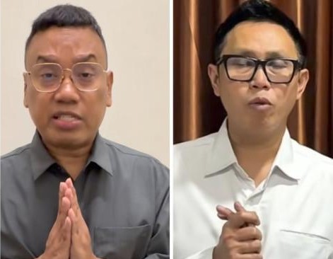 Anggota DPR RI, Uya Kuya dan Eko Patrio meminta maaf ke rakyat (foto/int)