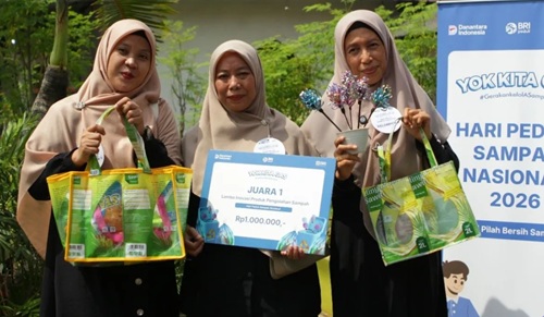 Lewat “Yok Kita Gas”, BRI perkuat gerakan pilah sampah dari rumah (foto/ist)