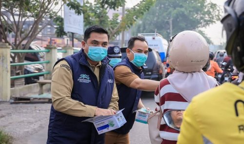 Pemko Pekanbaru pastikan 200 ribu masker siap dibagikan (foto/int)