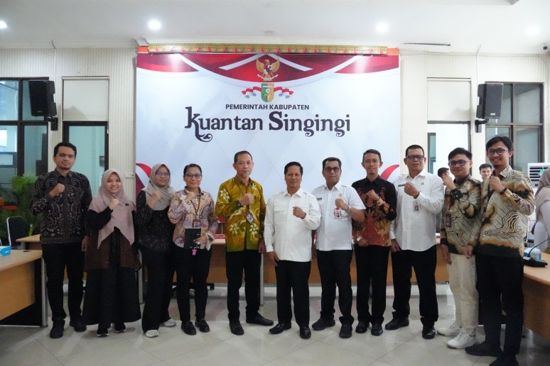 BPK RI mulai melakukan pemeriksaan interim LKPD Kuansing TA 2025 (foto/ultra)