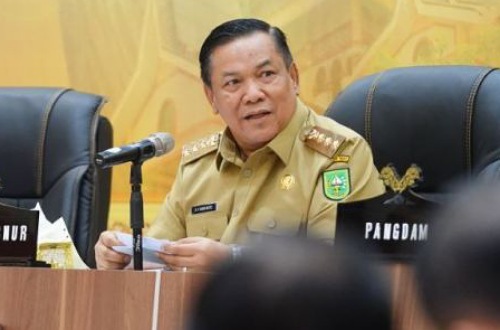 Plt Gubernur Riau, SF Hariyanto.(foto: mcr)
