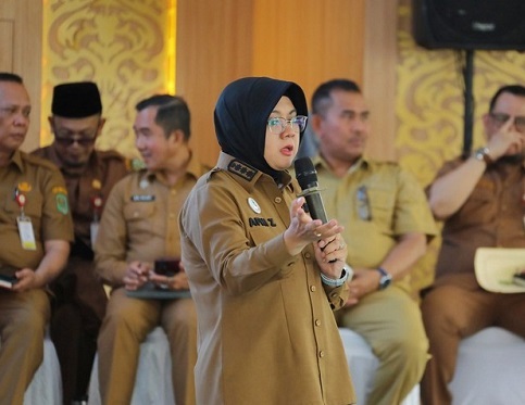 Bupati Siak Afni Zulkifli.