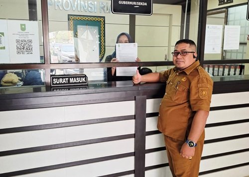 AMP Riau Minta audiensi ke Plt Gubri SF Hariyanto untuk bahas nasib PPPK 2027 (foto/ist)