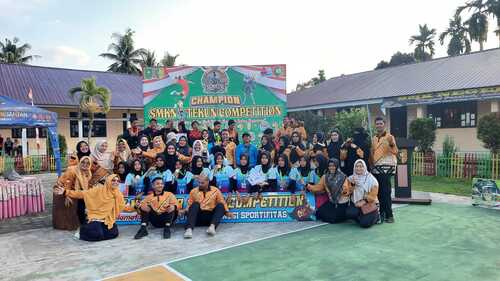 SMKN 3 Teluk Kuantan Competitions 2025 sukses digelar dan menobatkan tiga SMP sebagai juara. (Foto: int)