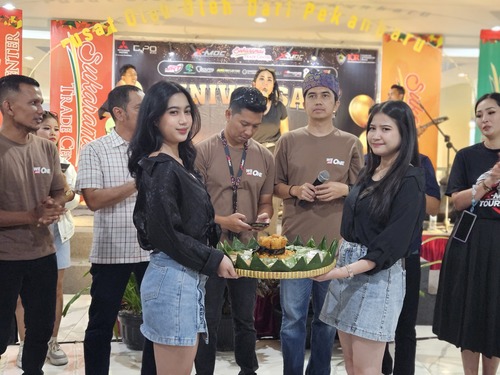 Komunitas Xpander Mitsubishi Owner Club (XMOC) Riau merayakan ulang tahun ke-7. (Foto: M Iqbal