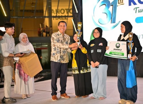 Penyerahan Hadia Kepada Pemenang Lomba Master Chef Beregu Rangkaian Perayaan HUT KOPKA RAPP ke-31 Tahun.