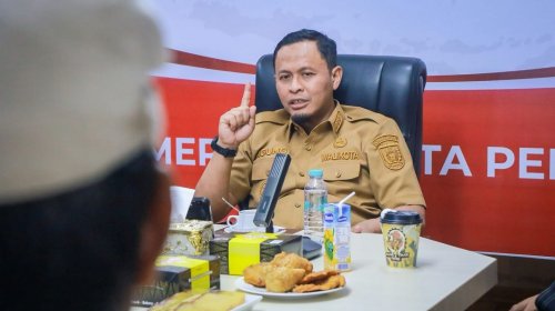 Walikota Pekanbaru, Agung Nugroho.(foto: int)