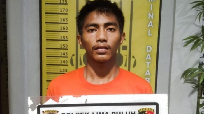 Pelaku penganiayaan yang tewaskan perempuan di kos Pekanbaru (foto/int)