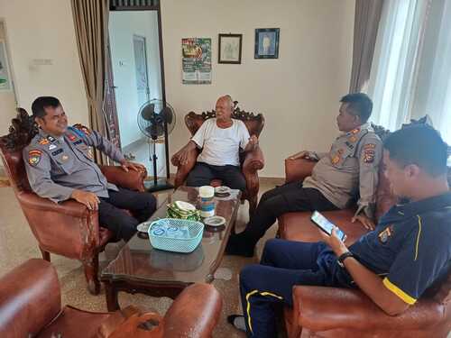 Polres Pelalawan menjalin silaturahmi dengan tokoh agama dan masyarakat. (Foto: Andy Indrayanto)