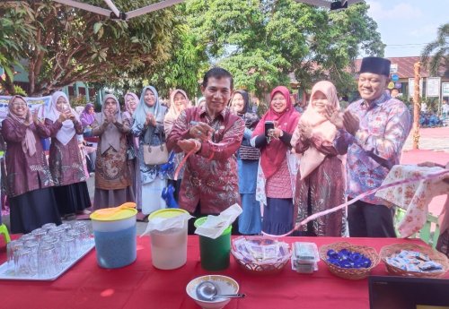 SDN 005 Makmur ciptakan inovasi olahan bunga Telang dan jahe, perkuat langkah menuju Adiwiyata Mandiri (foto/Andy)
