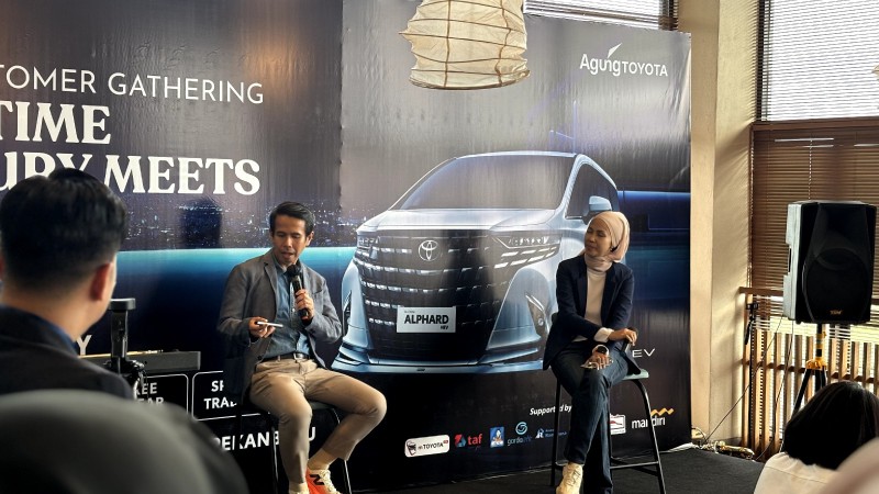 Hadirkan pengalaman luxury untuk pelanggan setia, Agung Toyota Riau menggelar gathering All New Alphard (foto/ist)