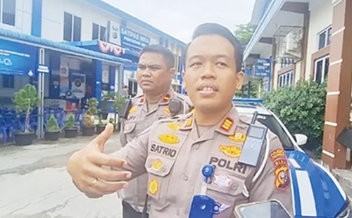 Kasat Lantas Polresta Pekanbaru, AKP Satrio B.W. Wicaksana (foto/riaupos)