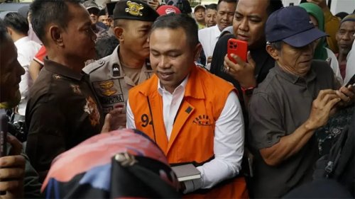 Gubernur Riau nonaktif Abdul Wahid.(foto: int)