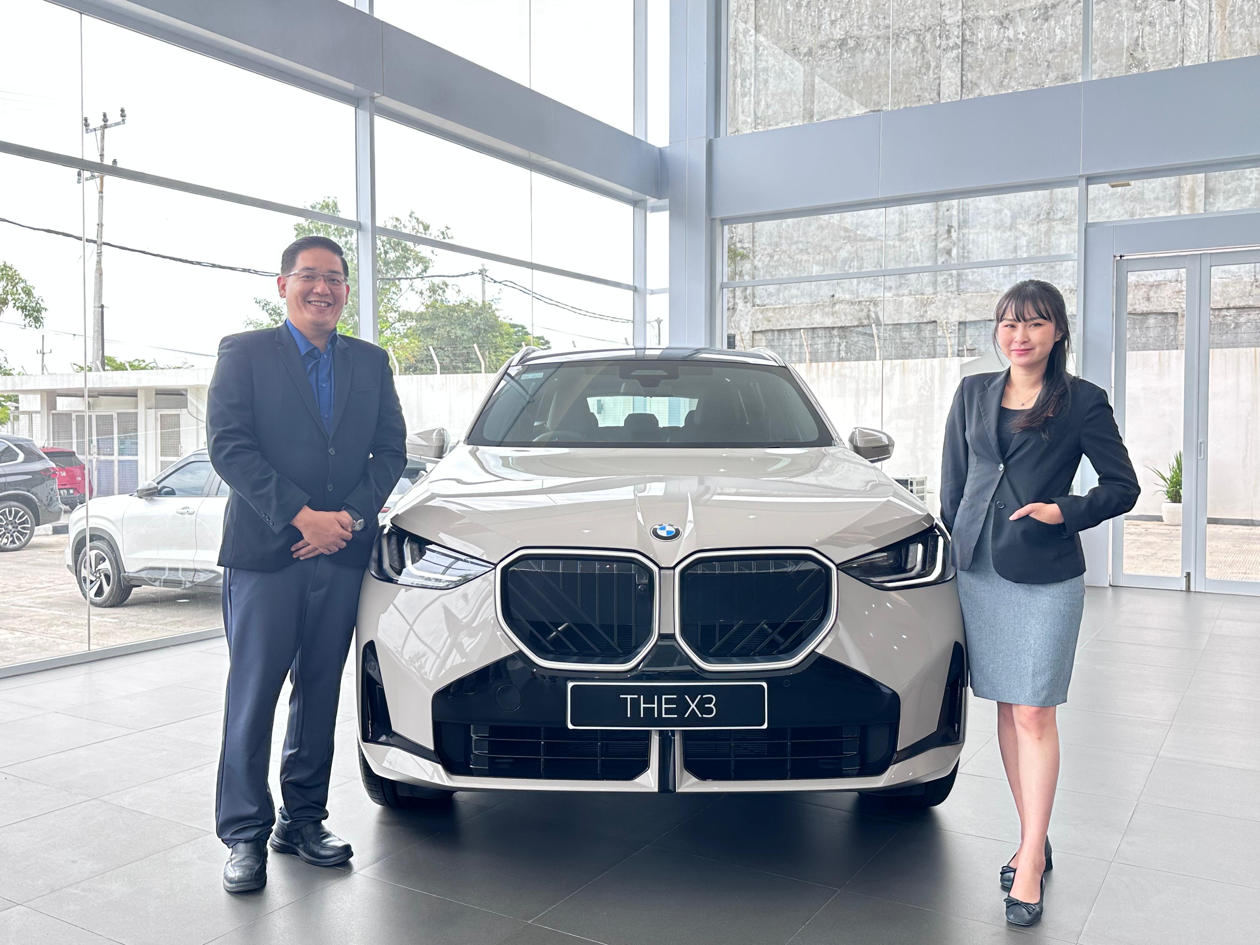 Peluncuran All New BMW X3 kepada awak media di Pekanbaru, Rabu (18/6/2025). Foto Budy