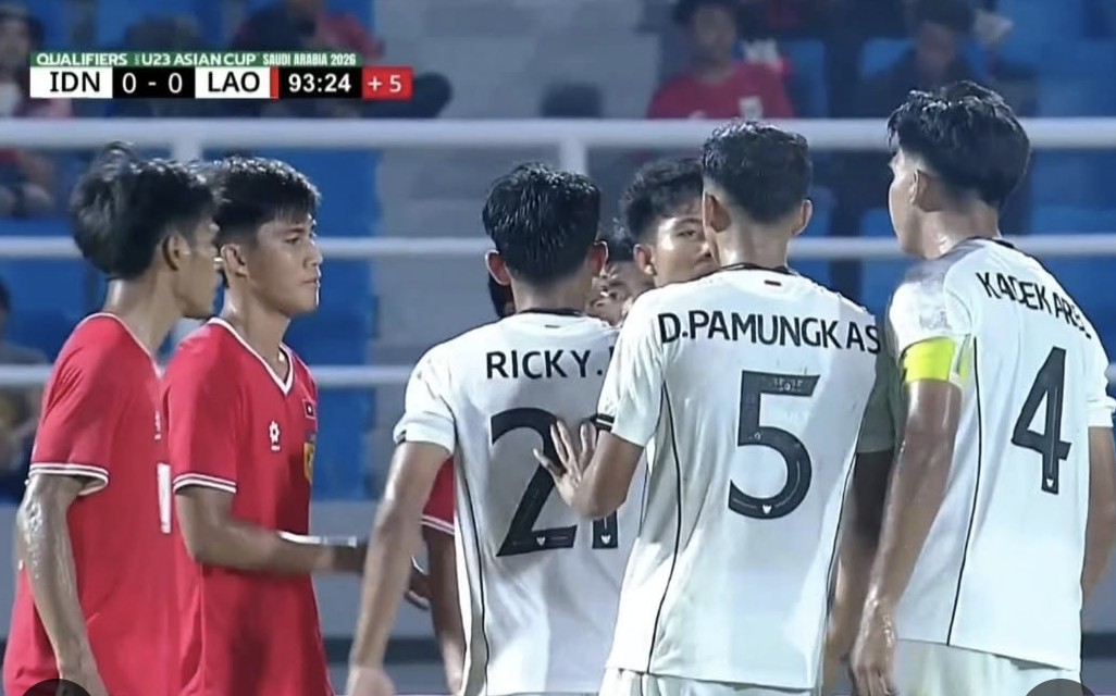 Hasil Kualifikasi Piala Asia U-23 2026, Timnas Indonesia imbang lawan Laos (foto/int)