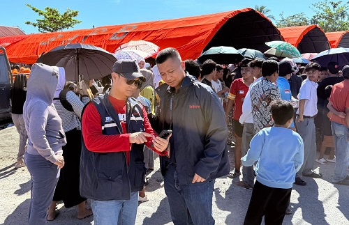 Telkomsel mempercepat pemulihan jaringan telekomunikasi di wilayah terdampak bencana di Aceh, Sumut, dan Sumbar.(foto: istimewa)