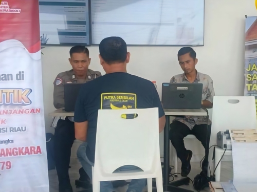 Layanan SIM dan Pajak Kendaraan Kini Hadir di 7 Lokasi di Dumai. (Foto: Bambang)