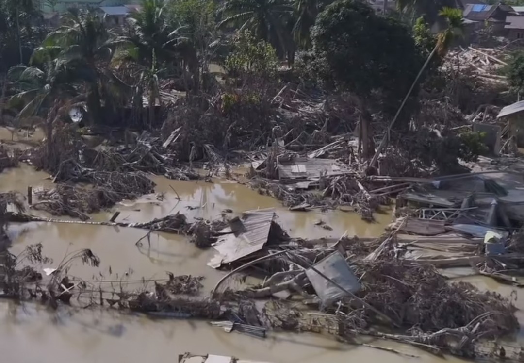 Kondisi Tamiang, Aceh pasca banjir bandang (foto/SC IG)