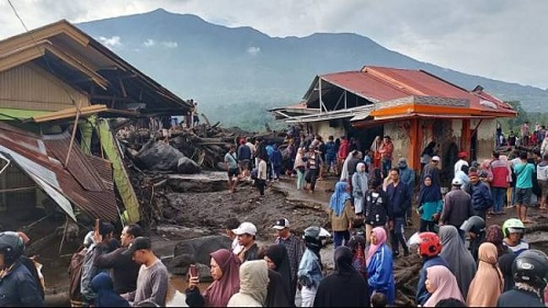 Bencana hidrometeorologi di Sumatera.(foto: int)
