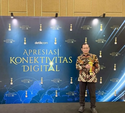 Telkomsat Raih Penghargaan “Perusahaan Terbaik dalam Peningkatan Layanan Sinyal di Wilayah 3T” pada Apresiasi Konektivitas Digital 2026.