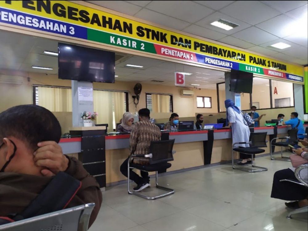 ilustrasi Samsat Pekanbaru.