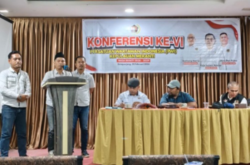 Wira Saputra Nahkodai PWI Meranti 2026-2029.(foto: istimewa)