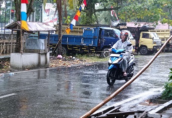 Prakiraan cuaca di Riau hari ini.(ilustrasi/int)