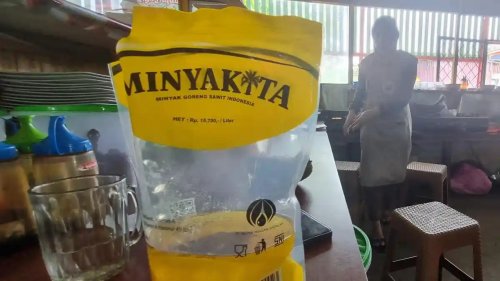 Minyakita di Pekanbaru masih langka.(ilustrasi/int)