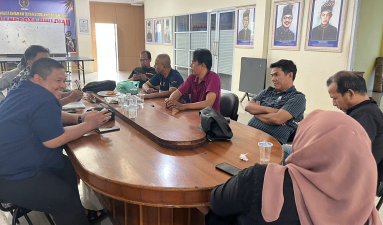 Rayakan Hari Pahlawan, PWI Riau gelar Kejuaraan Persahabatan berhadiah uang tunai (foto/ist)