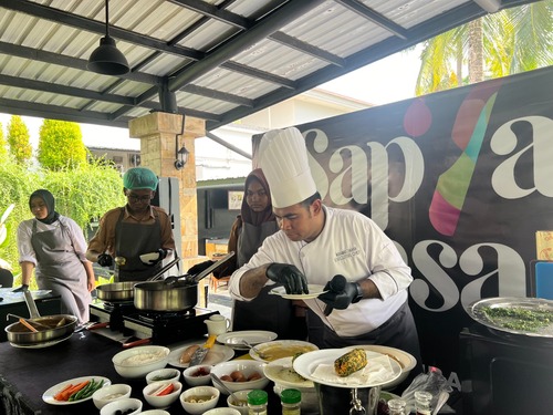 Aryaduta Pekanbaru menghadirkan program kuliner "Sapta Rasa". (Foto: Mimi Purwanti)