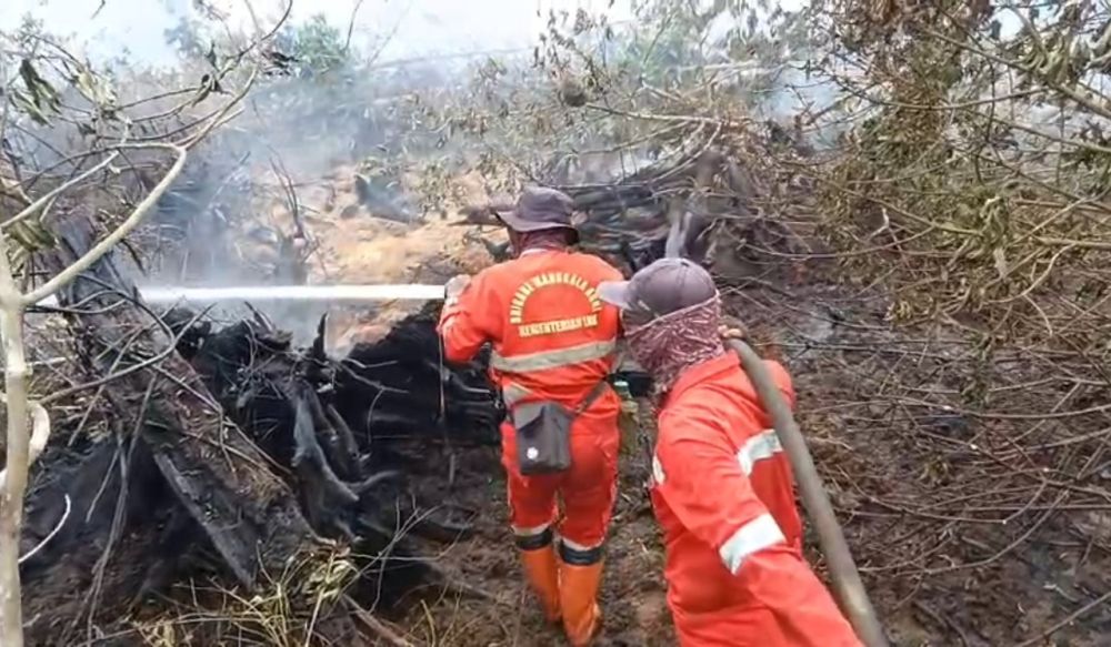 Iluatrasi hotspot masih membara di Riau, Bengkalis penyumbang terbanyak (foto/int)