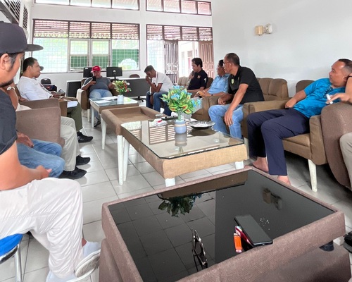 KONI Kuansing mematangkan persiapan pelantikan pengurus baru periode 2025-2029. (Foto: Ultra Sandi)