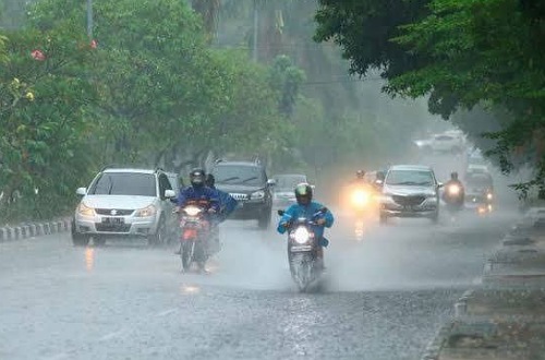 Cuaca Riau hari ini diprediksi hujan.(ilustrasi/int)