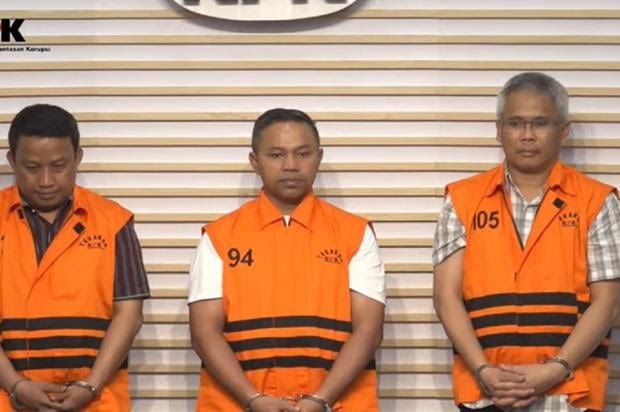 Gubernur Riau nonaktif, Abdul Wahid ditangkap KPK atas kasus dugaan kasus pemerasan (foto/Yuni)