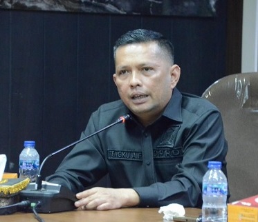 Pimpinan DPRD Pekanbaru, T Azwendi Fajri.