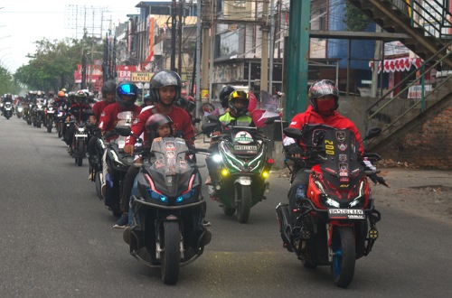 Tips touring motor dari Capella Honda Riau.(foto: istimewa)