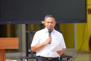Gubernur Riau, Abdul Wahid luncurkan gerakan Gurindam di SMAN 19 Pekanbaru (foto/MCR)