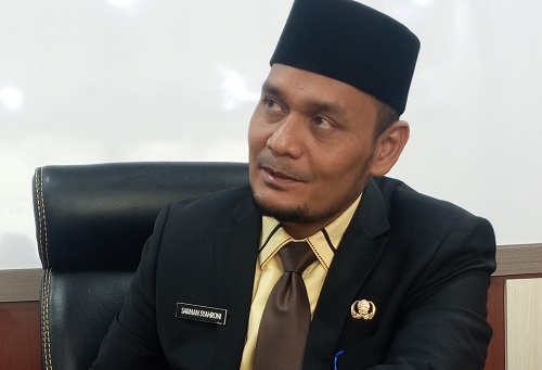 Plt Kepala BPKAD Rohil, H Sarman Syahroni ST MIp.(foto: afrizal/halloriau.com)