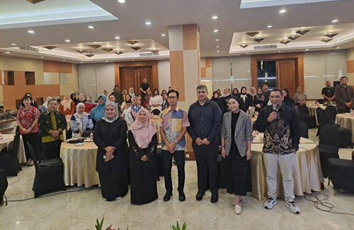 KPJ Healthcare Malaysia-BRK Syariah mengadakan Bincang Sehat bahas fibroid dan penyakit gastro di Hotel Pangeran Pekanbaru (foto/riki)