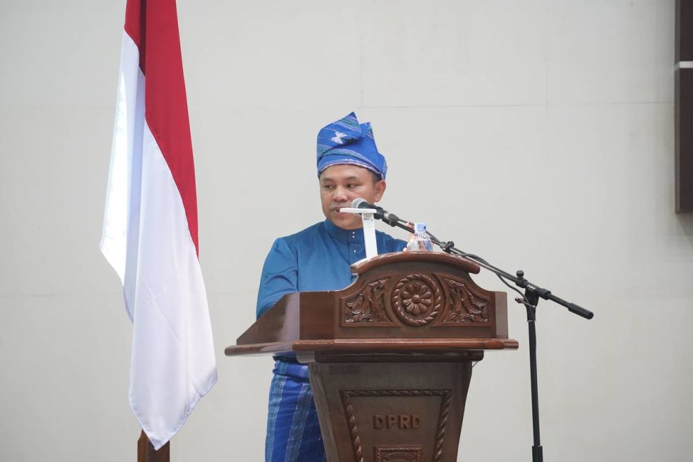 Gubernur Riau, Abdul Wahid menghadiri HUT ke-60 Inhil (foto/int)