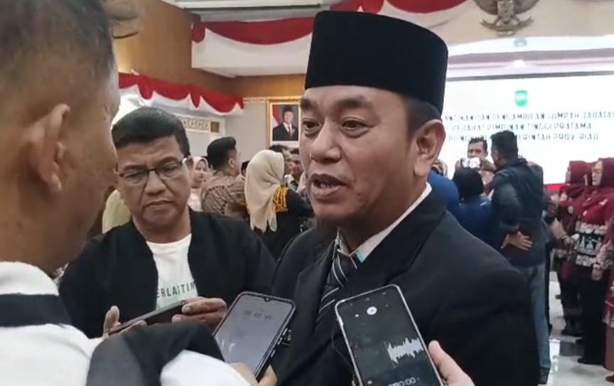 Sekretaris DPRD Riau, Renaldi janji tutup celah penyebab kasus SPPD bermasalah (foto/fitri)